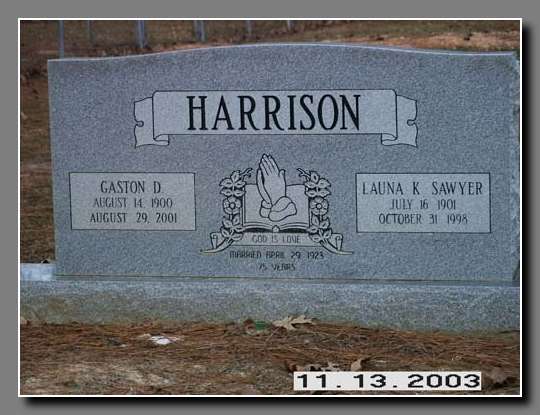 HarrisonGastonandLaunaSawyerHarrison