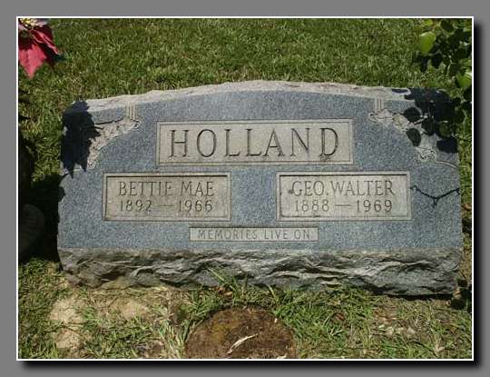 HollandGeorgeWalterandBettieMae